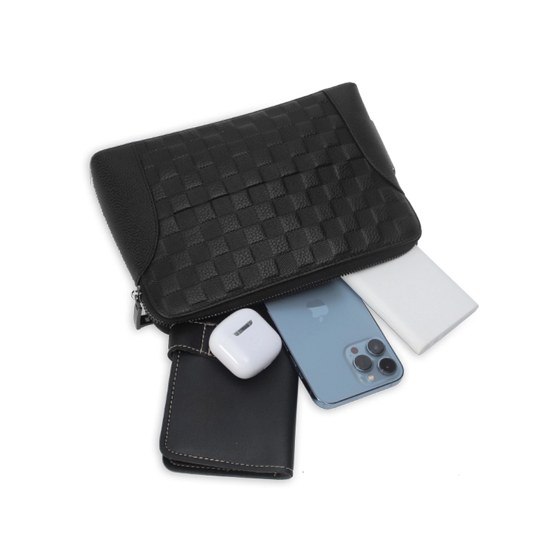 OEM ODM Fingerprint Recognition Technology Mens Clutch Bag Manufacturer