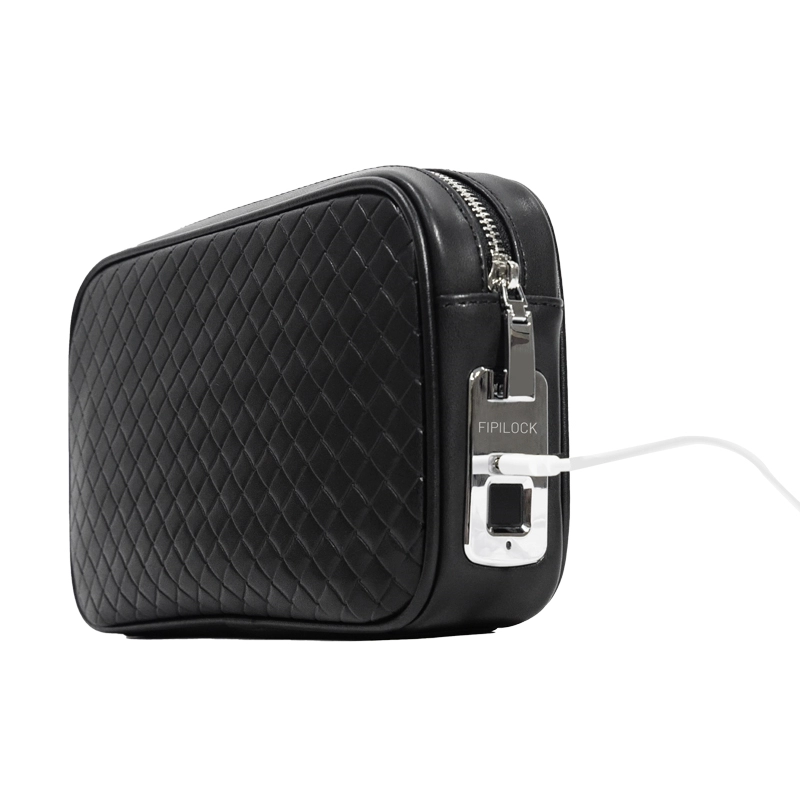 Custom Portable Black Practical Men's Soft Leather Clutch Bag Manufacturer