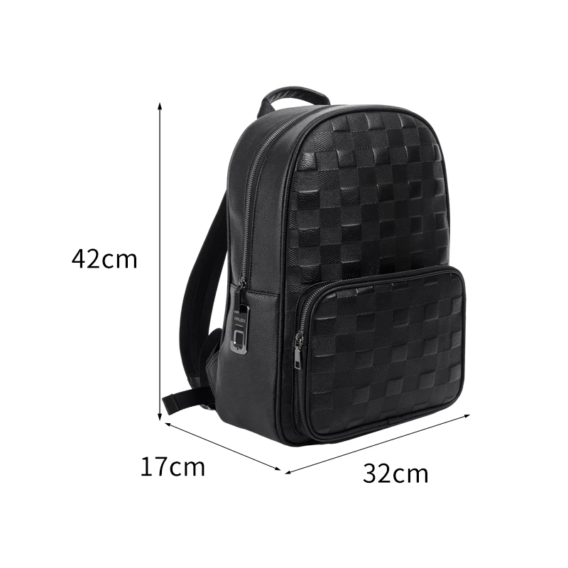Factory Price Men's Travel Business Casual Fingerprint Backpack