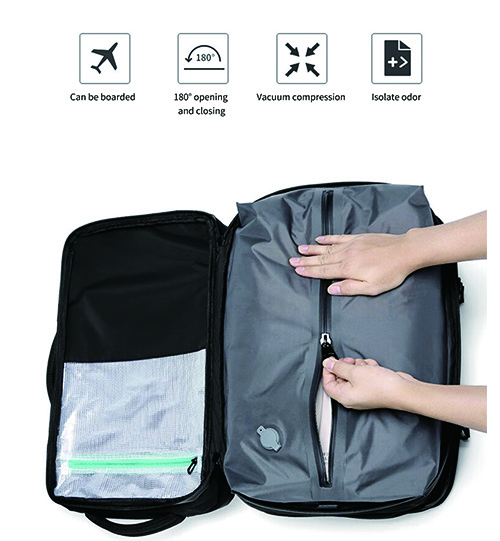 black mens laptop backpack