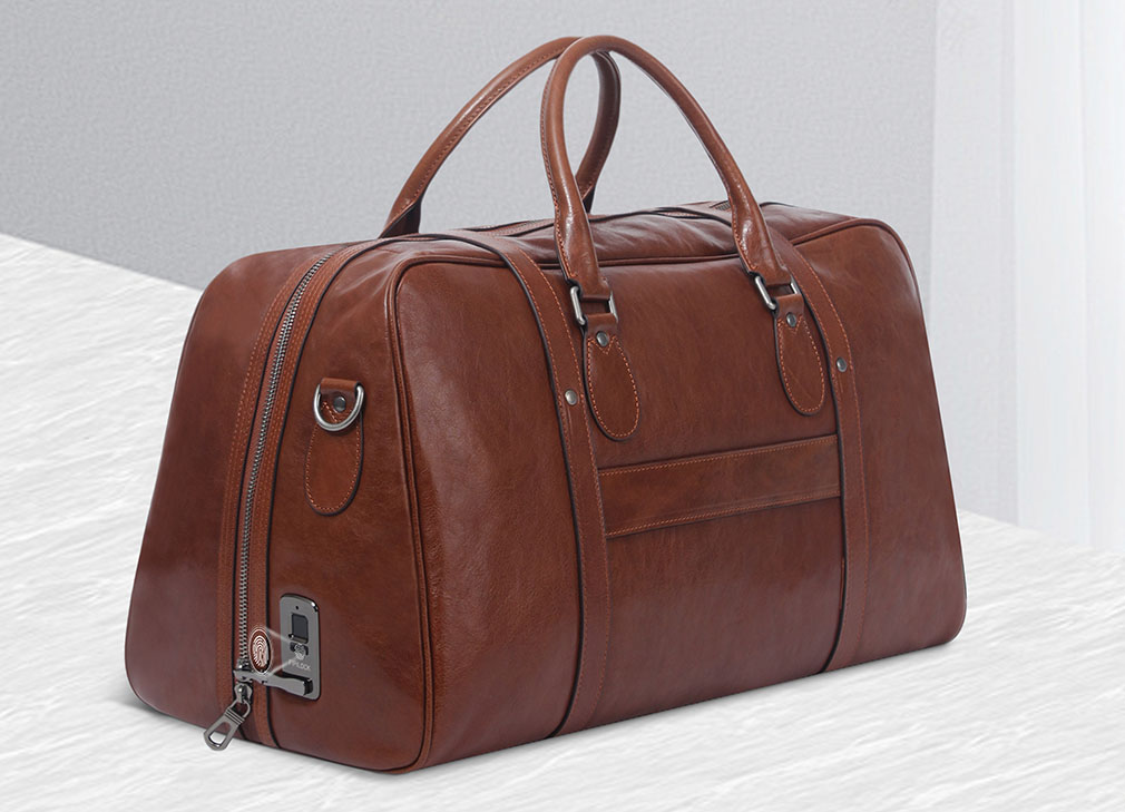 fingerprint travel bag