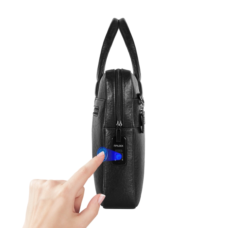 OEM ODM Fingerprint Recognition Technology Black Computer Briefcase Manufacturer