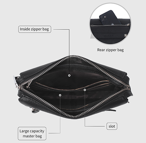 black brown clutch bag